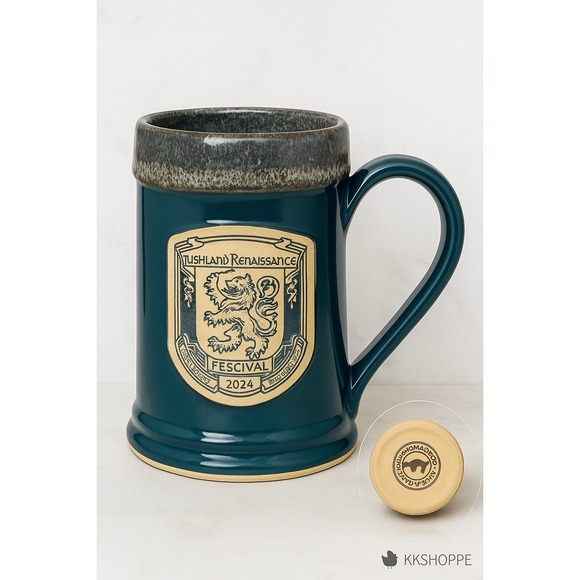 Highland Renaissance Festival 2024 Mug Limited Edition Stein,‎ Grey  Fox Pottery - Picture 1 of 1